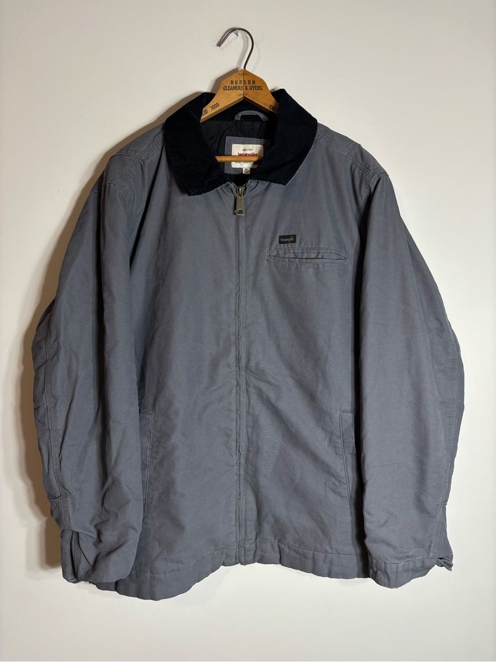 Wrangler Corduroy Collar Trucker Work Jacket Detroit XL